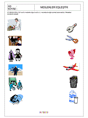 meslekleri eşleştir